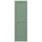 Ekena Millwork True Fit PVC Two Panel Chevron Modern Style Fixed Mount Shutters, Track Green, 12W x 42H, PR TFP101CV12X042TG - alternate 5