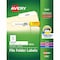 Avery TrueBlock File Folder Labels, 2/, PK1500 5366 - alternate 1