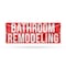 Signmission Bathroom Remodeling, 48 Inch x 120 Inch, Vinyl Banner B-120-30483 - alternate 1