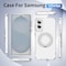 Alpha Digital Galaxy S25 EDGE Case w/ Magnetic Ring Stand- Full Protection, Soft Flex-360 shockproof S25E-CLEAR - alternate 4