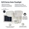 Cooper Lighting Halo SLFS Series Solar Security Light, 70W, 2-Lamp, LED Lamp, Bright White, 1000 Lumens, 4000K Color Temp SLFS1AM2W - alternate 3