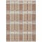 Homeroots 10' X 14' Copper Gold And Gray Plaid Washable Indoor Outdoor Area Rug 597588 - alternate 5