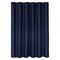 Homeroots Luxurious Navy Waffle Weave Shower Curtain 399720 - alternate 1