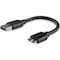Startech.Com 15cm (6in) Short Slim SuperSpeed USB 3.0 (5Gbps) A to Micro B Cable - M/M USB3AUB15CMS - alternate 1