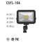 Factory 2U Lighting LED Flood Light 10w, 963lm, 3000K, Knuckle Mount, 100-277V AC, Black 803800 - alternate 2