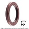 Timken OIL SEAL 710156 - alternate 2