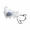 Motorcraft Engine Water Pump,  PW512 - alternate 1