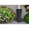 Good Ideas Impressions Stone 50 Gallon Rain Saver - 2 Pc With Stand - Black IM-STO50-2P-BLK - alternate 2