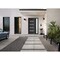 Vdomdoors Front Exterior Prehung Metal-Plastic Door, Manux 8113 Matte Black, Side Sidelite Transom, Office Co MANUX8113EXD-BLK-W32+16xH80-LH - alternate 1