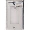 Amerelle PRO 1-Gang Stamped Steel Rocker Decorator Wall Plate Polished Chrome C983RCH - alternate 1