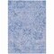 Homeroots 9' X 12' Sky Blue Ivory And Gray Damask Washable Indoor Outdoor Area Rug 603789 - alternate 3