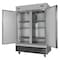 Koolmore 54" 2 Door Stainless Steel Commercial Reach-In Refrigerator Cooler  - 47 cu. ft RIR-2D-SS - alternate 3