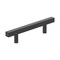 Amerock Bar Pulls Square 3-3/4 inch (96mm) Center-to-Center Matte Black Cabinet Pull, 25PK 25VMP37176MB - alternate 1