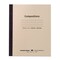 Roaring Spring Case of Composition Notebooks, W Ruled, 20 sht, 15 lb White Paper, 8.5"x7", Flexible Manila Covers, PK144 77340cs - alternate 4