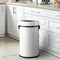 Happimess Chuck Kitchen/Office 17.2-Gallon Open-Top Trash Can, Cotton White HPM1015B - alternate 4