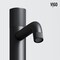 Vigo Apollo Button Operated Single-Hole Bathroom Vessel Faucet in Matte Black VG03031MB - alternate 4