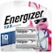 Energizer 123 Batteries, 2 Pack - For Multipurpose - 3 V DC - 2 / Pack EL123APB2 - alternate 1
