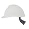 Msa Safety Front Brim Hard Hat, V-Gard 500, Vented, Type 1, Class C, Fas-Trac Ratchet Suspension, White 10034018 - alternate 4