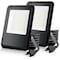 Simple Deluxe 100W Outside Work Light, 10000LM Waterproof LED Flood Lights with Plug, 2PK 3A40HILEDXFLOOD100BLKX2 - alternate 1