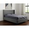 Homeroots Gray Linen Upholstered Queen Bed Frame 544819 - alternate 4