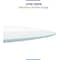 Fab Glass And Mirror 40in Round Ultra Clear Glass Table Top, Beveled Edge, Low Iron Extra Clear Tempered Glass 1/ LI-40RT12THBE - alternate 3