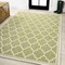 Jonathan Y Trebol Moroccan Trellis Textured Weave Green/Cream 4 ft. x 6 ft. Indoor/Outdoor Area Rug SMB109G-4 - alternate 3