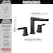 Delta Galeon: Two Handle Widespread Bathroom Faucet 3571-BLMPU-DST - alternate 4