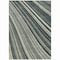 Homeroots 9' X 12' Black Gray And Ivory Striped Washable Indoor Outdoor Area Rug 614963 - alternate 3
