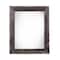 Homeroots 9" x 12" Black Solid Wood Hanging Picture Frame 386572 - alternate 1