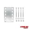 Extreme Max 5001.5783 Galvanized Trailer Step - 5" x 9" 5001.5783 - alternate 3