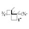 Brunner Aluminum Unequal Angle 3/4" x 1" x 1/8", 6063-T5 (A41216), 6 Foot Satin Anodized A41216 S6 - alternate 2