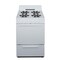Premier Gas Range, Four 9100 BTU Open Burners, 24 inW x 40 inH x 26 inD, 2.42 cu. Ft., White 805736 - alternate 2