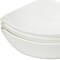 Homeroots White Six Piece Triangle Bone China Service For Six Bowl Set 483495 - alternate 5