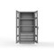 Strong Hold 14 GA Extra Heavy Duty Clear View Cabinet with Half-Width Drawers 36-LD-243-6/5DB-L - alternate 1