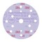 3M 3M Purple Finishing Film Disc Dust-Free, 51155, 6 in, P800, 4PK 260L - alternate 1