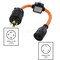 Ac Works L14-30P to L6-20R Adapter, 1.5 ft, 20A Breaker-Protected, Heavy-Duty STW L1430ICBL620 - alternate 3