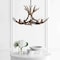 Jonathan Y Eldora 30" 5-Light Rustic Farmhouse Adjustable Resin Antler LED Chandelier, Brown JYL6300A - alternate 5