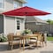 Villacera 9-Foot Outdoor Patio Umbrella, Red 83-OUT5445 - alternate 5