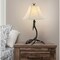 Jonathan Y Antler 27.5" Rustic Resin LED Table Lamp, Black JYL6305C - alternate 5