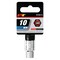 Perform Tool Socket 3/8 In Drive; 10 mm; Metric; 6 Point; Polished Nickel Chrome Plated; Vanadium Alloy Steel W38210 - alternate 2