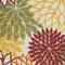Homeroots 6' X 9' Red Yellow Green Orange And Ivory Floral Indoor Outdoor Area Rug 546684 - alternate 6