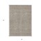 Homeroots 3' X 5' Brown And Beige Geometric Washable Indoor Outdoor Area Rug 594455 - alternate 7