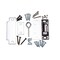 Global Door Controls EDTBAR Series Stainless Steel Grade 1 Commercial 48 in. Rim Touch Bar Exit Device TH1100EDTBARSS48 - alternate 5