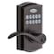 Kwikset 955PML 11P SMT CP Electronic Pembroke Lever, Keyless Key, AAA Grade, Zinc, Venetian Bronze 955PML 11P SMT CP - alternate 1