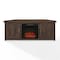 Crosley Camden Corner Fireplace Tv Stand For 65+ Inch Tv KF100658DW - alternate 7