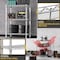 Factory 2U Wire Shelving Unit, 14inD x 24inW x 36inH, 3 Shelves, Medium Duty 250 lbs Per Shelf, Chrome 803964 - alternate 6