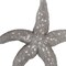 Homeroots 19" Antiqued Silver Resin Starfish Hanging Dimensional Sculpture 401229 - alternate 3