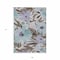 Homeroots 9' X 12' Taupe And Lilac Floral Washable Indoor Outdoor Area Rug 611002 - alternate 2