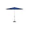 Treasure Garden 11 ft Patio Umbella, aluminum, fiberglass ribs, outdoor, Pacific Blue UM841-SS 5401 Pacific Blue - alternate 1