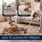 Jonathan Y Kisara Oushak Style Distressed Border Non-Slip Machine-Washable Beige/Cream 3 ft. x 5 ft. Area Rug PTN101E-3 - alternate 3